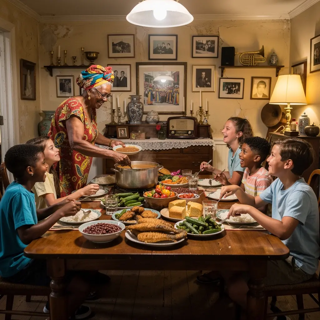 Живописный вид на старинные здания с балконами, украшенными цветами.